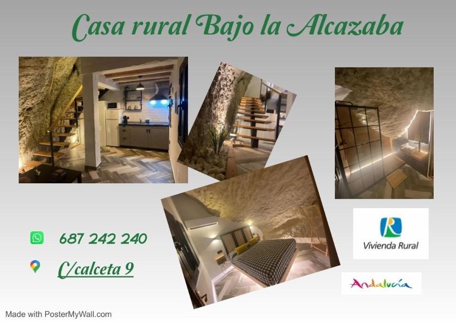 Casa Rural Bajo La Alcazaba Setenil de las Bodegas Kültér fotó